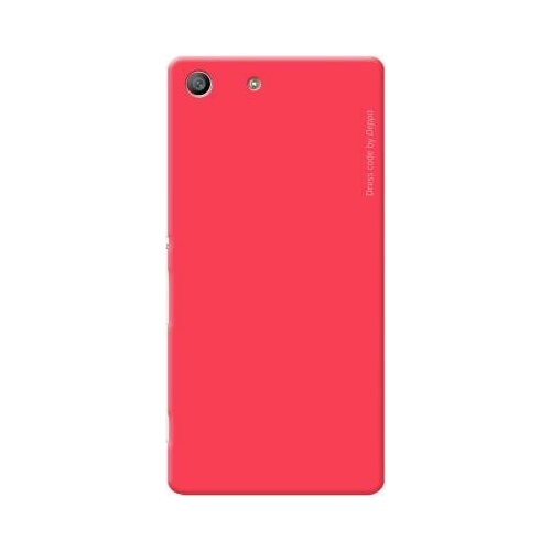 фото Deppa чехол deppa air case и защитная пленка для sony xperia m5, красный 83207