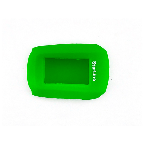 Чехол силиконовый Gcar для брелков Starline A62, A92, А94 Dialog, цвет зеленый
