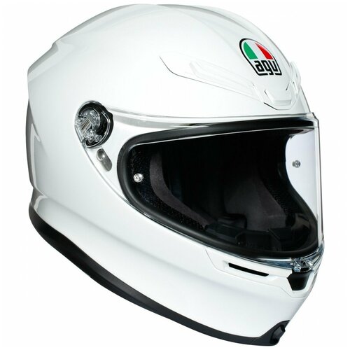 фото Шлем agv k-6 mono white ms