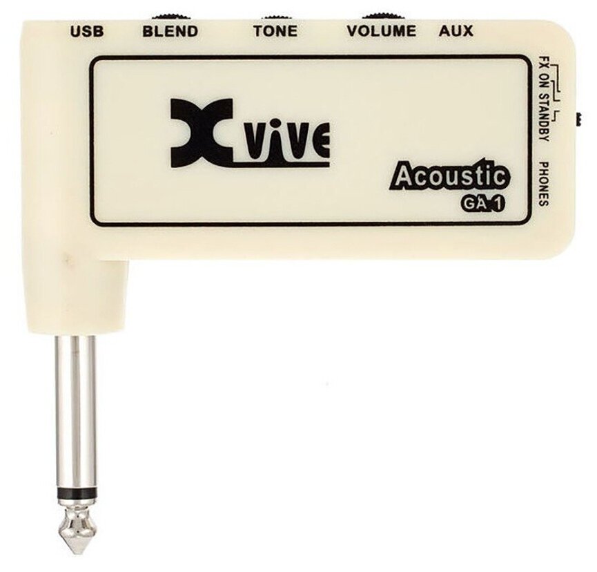 Усилитель для наушников гитарный Xvive GA-1 Acoustic Amplug - фото №2