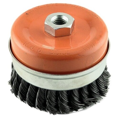 Чашеобразная щетка с кольцом с витой проволокой RTB- 80 KA
