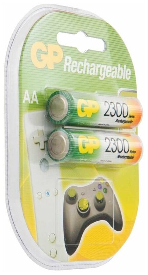 Аккумулятор 230AAHC-BL2 AA 2300 mAh (2 шт.), GP Batteries