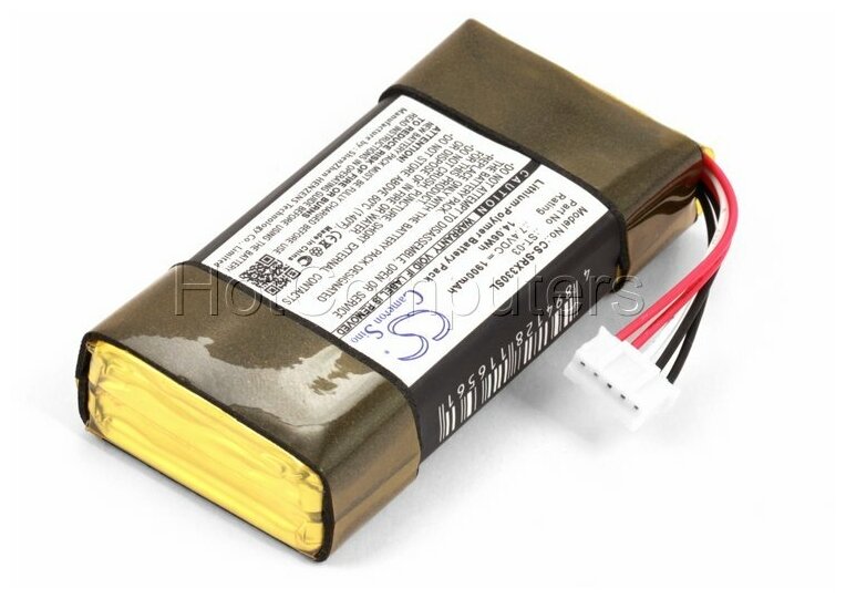 Аккумуляторная батарея CameronSino CS-SRX330SL для акустики Sony SRS-X33 (ST-03) 7.4V 1900mAh 14.06Wh