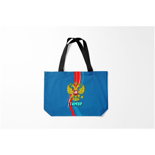 фото Сумка-шоппер / 46х35 см / птицы / орлы герб тимур burnettie