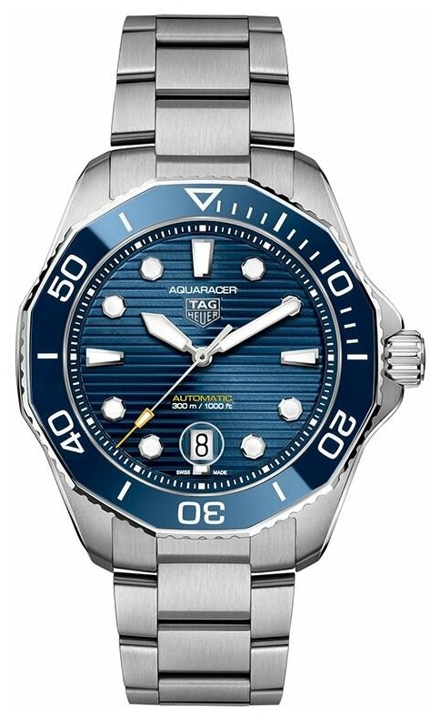 Наручные часы TAG Heuer WBP201B.BA0632, серебряный, синий