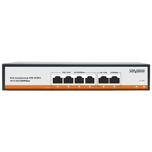 видеорегистратор satvision svr 4115p v3 0 PoE коммутатор SatVision SVB-604PC