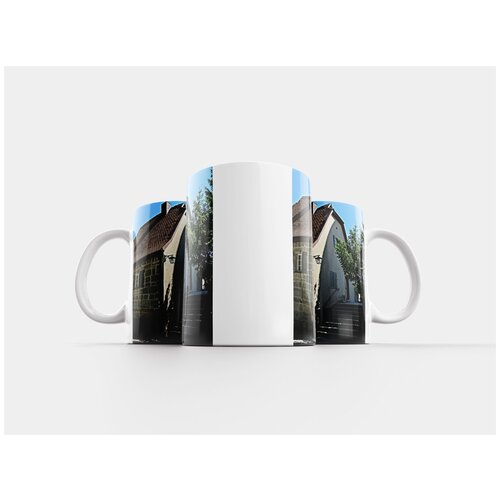 фото Кружка "исторический центр, старый городской дом, исторический" 320 мл lotsprints