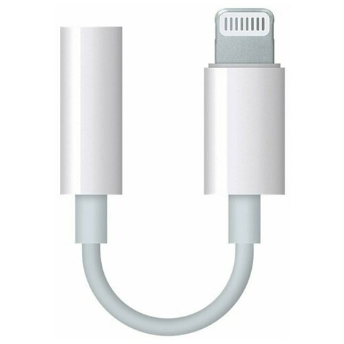 Адаптер переходник Pop-Up Window Lightning to 3.5 mm Jack (iOS 10 и позже) переходник lightning to наушники jack с bluetooth музыка разговор кнопки регулировки громкости белый