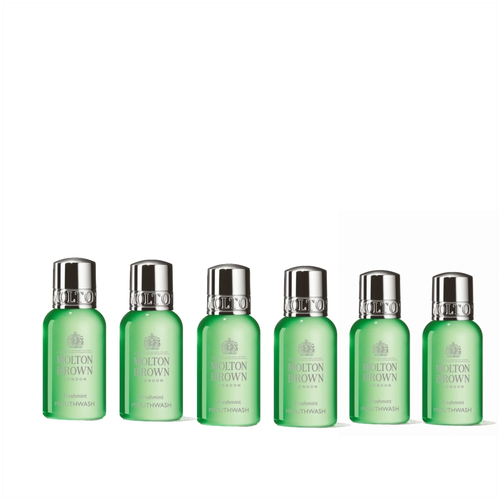 Molton Brown Ополаскиватель Для Полости Рта Freshmint Mouthwash, 6 бутылочек по 30ml, арт. NCD057-6