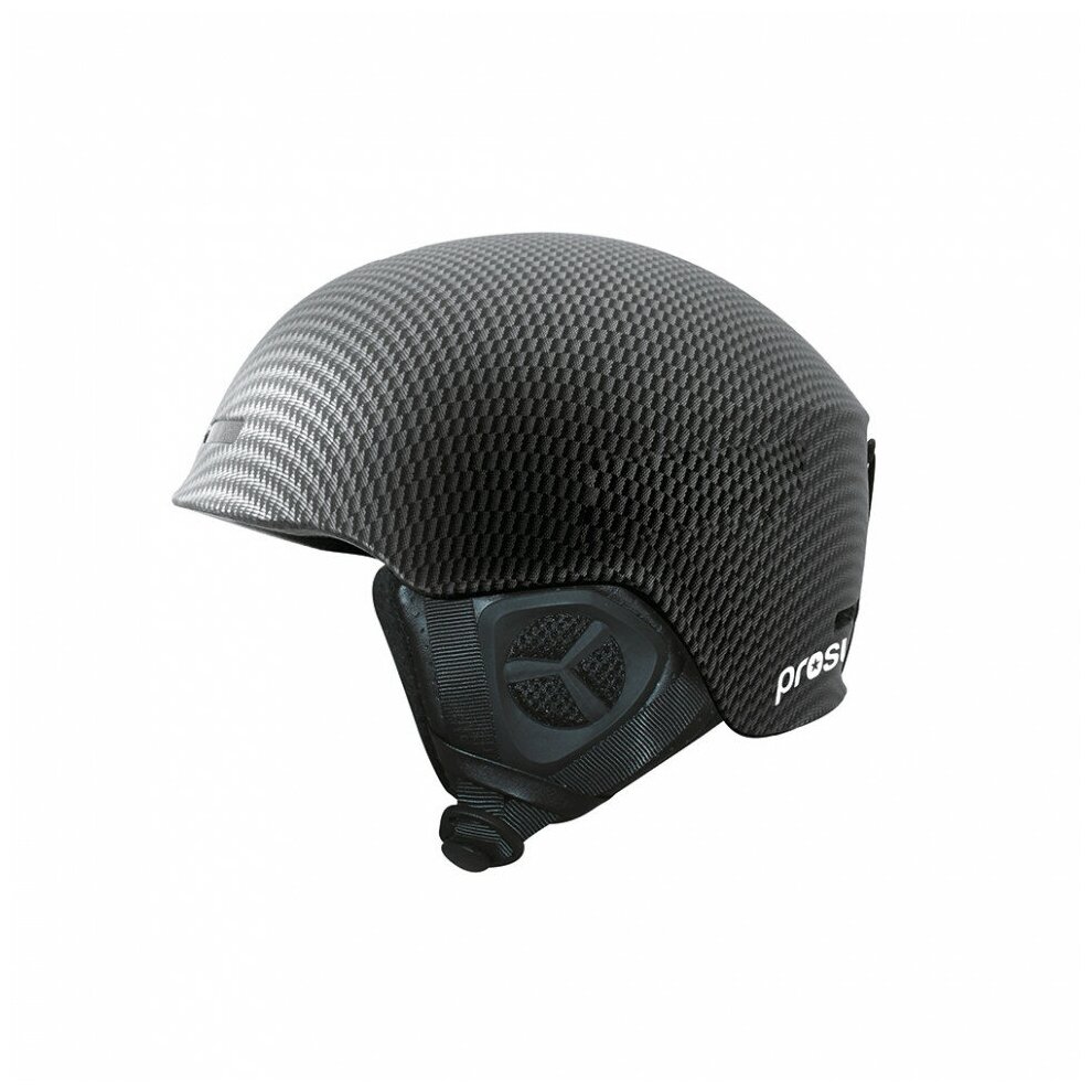 Шлем для сноуборода, горных лыж ProSurf Carbon mat black, размер L (59-60 см)