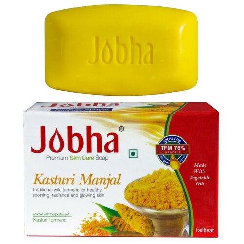 Мыло Куркума Джобха (Kasturi Manjal Jobha Soap), 125 гр