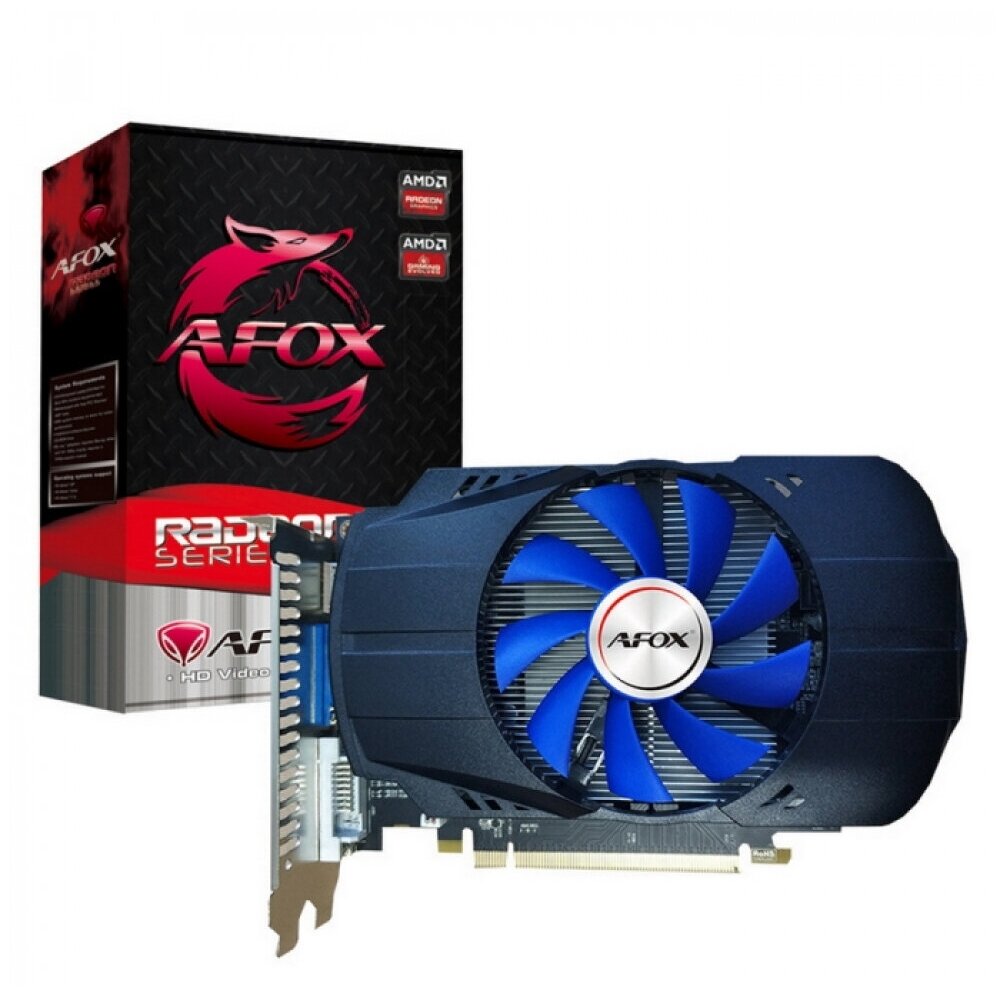 Видеокарта AFOX AMD Radeon R7 350 2Gb DDR5 128bit (AFR7350-2048D5H4)