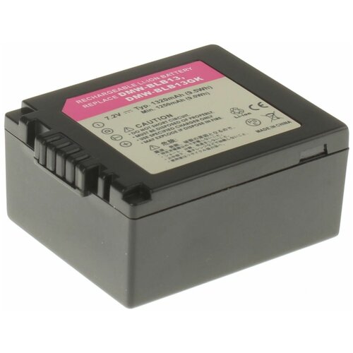 фото Аккумуляторная батарея ibatt 1250mah для panasonic lumix dmc-g10k, lumix dmc-g1k