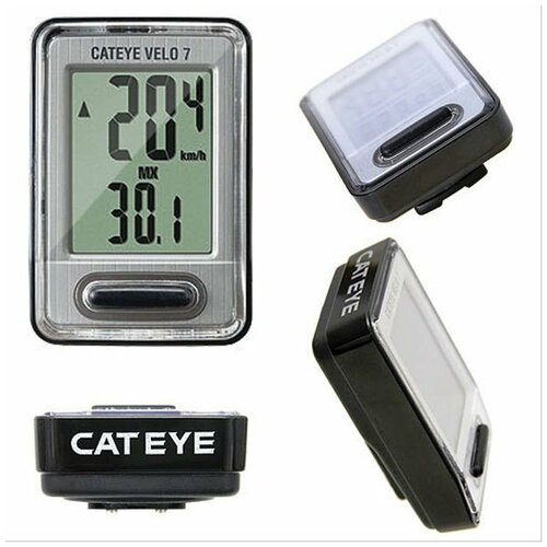 фото Велокомпьютер cat eye velo 7 cc-vl520 cateye