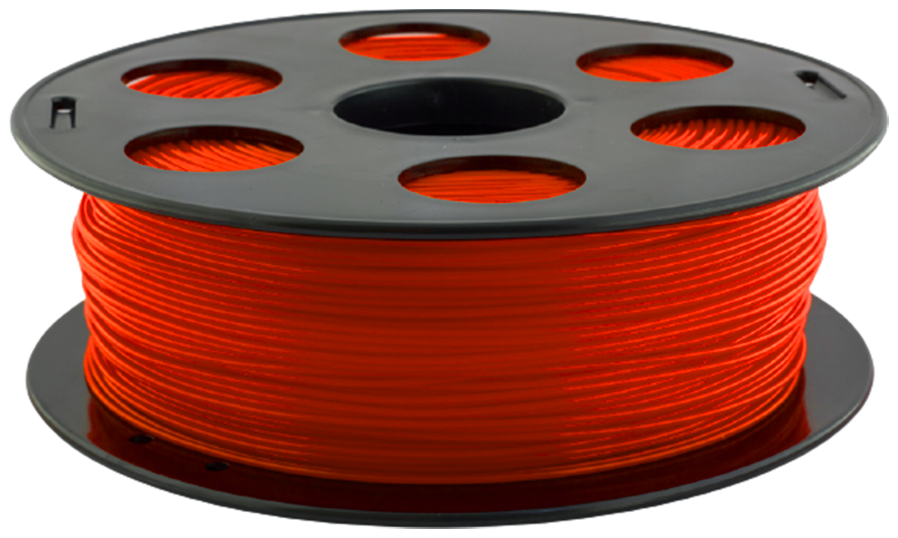 Пластик PETG 1,75мм огненный 1кг BestFilament