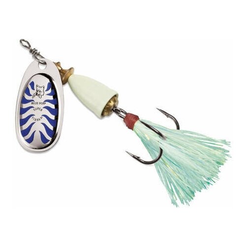 фото Блесна blue fox vibrax glow №2, цвет glb, арт. bfgvs2-glb