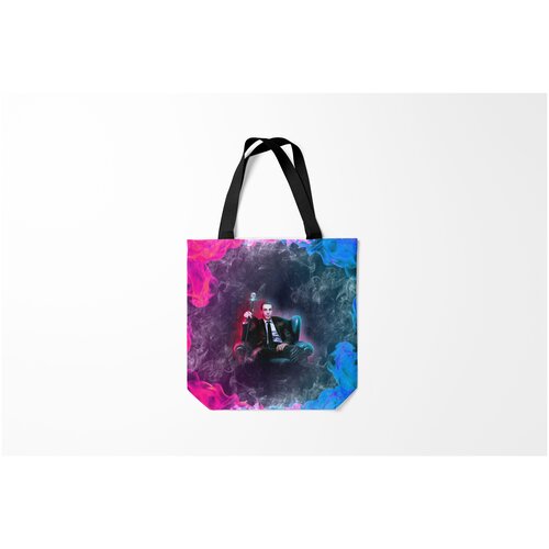 фото Сумка-шоппер / 40х40 см / рок / rammstein рамштайн z burnettie