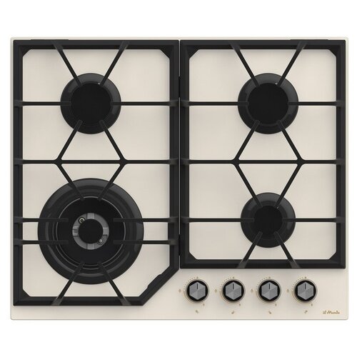 Встраиваемая варочная поверхность газовая IL Monte BH-647G IVORY LUXE 2199900₽