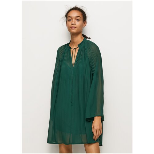 Платье Для Женщин, Pepe Jeans London, модель: PL953124, цвет: зеленый, размер: L
