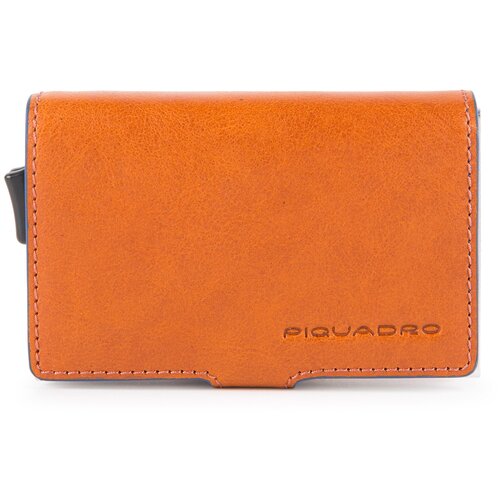 фото Чехол для кредитных карт piquadro b2s оранжевый натур.кожа (pp5472b2sr/ar)