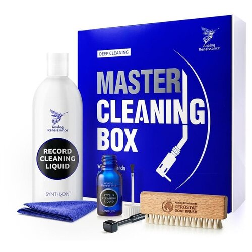 Набор для ухода за пластинками и иглами Analog Renaissance Master Cleaning Box