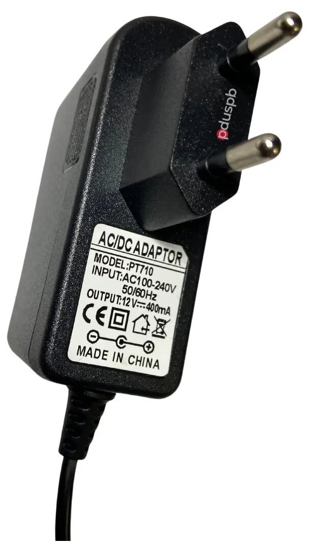 Зарядное устройство (блок питания) PT710 12V 400mА для электробритвы Braun, эпилятора, триммера, машинки для стрижки волос. Сетевой адаптер для Браун - фотография № 4