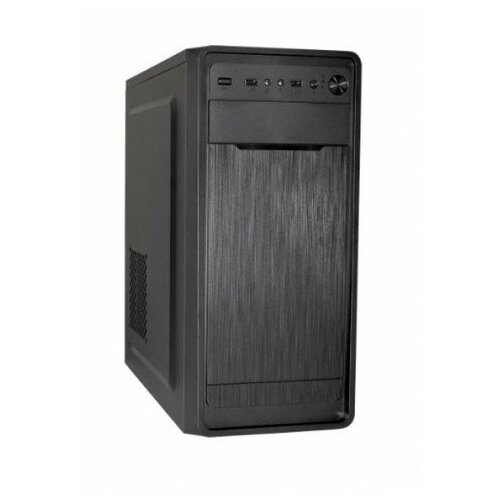 Корпус Miditower ExeGate XP-332 Black, Atx, (xp400, Black,120mm), 2*USB, Audio Ex283071rus .