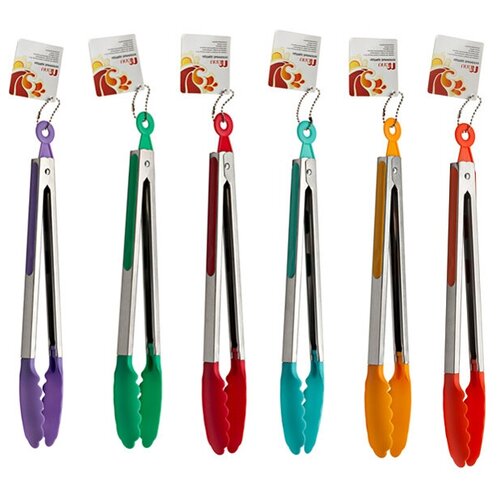 Щипцы menu 34 см кухонные нерж сталь пластик силикон 733₽