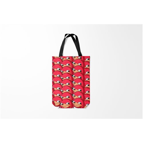фото Сумка-шоппер / 31х42 см / мемы / knuckles burnettie