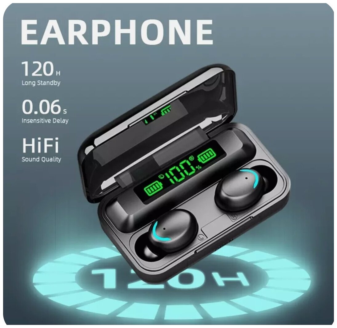 Беспроводная Bluetooth гарнитура Power F9-5c