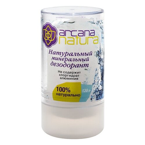 Aasha Herbals Натуральный минеральный дезодорант, 120 г
