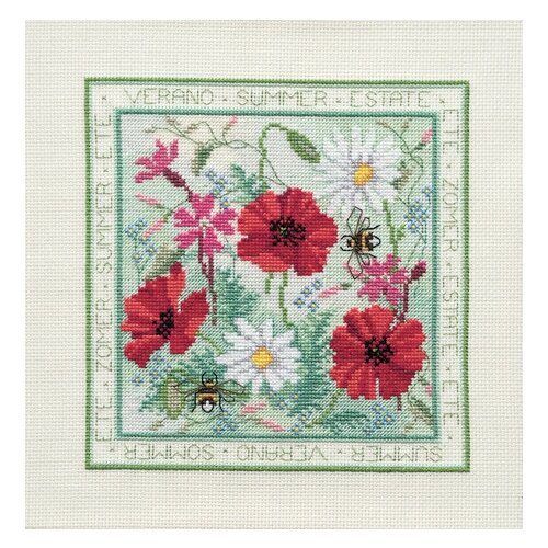 фото Набор для вышивания derwentwater fs02 four seasons: summer derwentwater designs