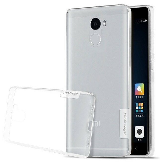 Накладка Nillkin Nature TPU Case силиконовая для Xiaomi Redmi 4 (16Gb) прозрачная