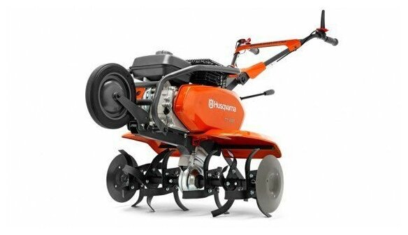 Культиватор Husqvarna TF 230 (196см³, ном. 3.45 кВт (масл. ванна), 2 вперёд+реверс, 6 фрез, ширина обработки 75см) - фотография № 19