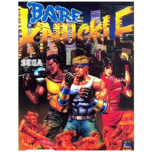 Улицы Ярости (Streets of Rage) (Bare Knuckle) (16 bit) английский язык