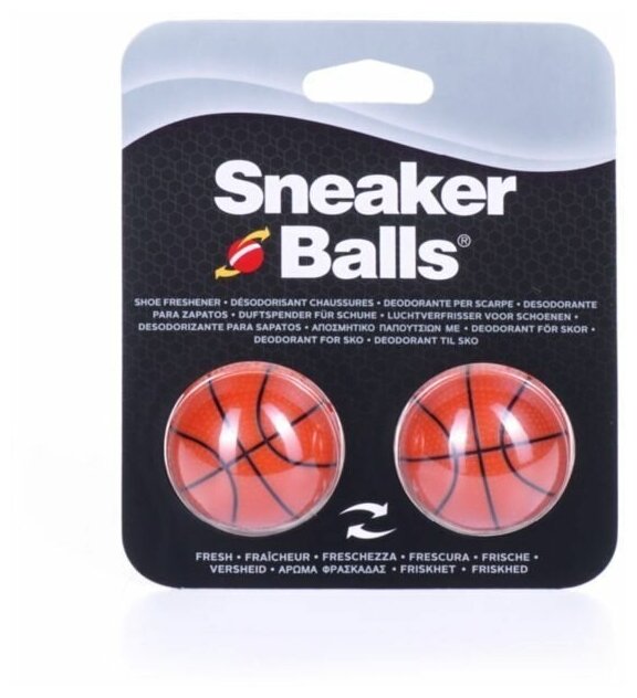 Дезодорирующие шарики SOFSOLE Sneaker Balls Basket Ball для кроссовок