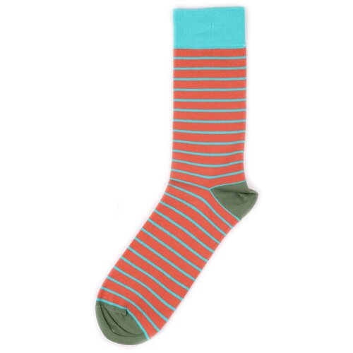 Носки Burning Heels Дизайнерские носки Burning Heels - Horizontal Stripes, размер 39-41, оранжевый