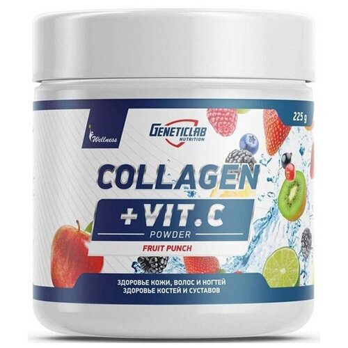 Препарат для укрепления связок и суставов Geneticlab Nutrition Collagen Plus, 225 гр.