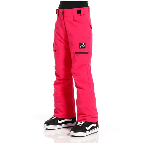 Горнолыжные брюки Rehall для девочек, карманы, размер 176, розовый