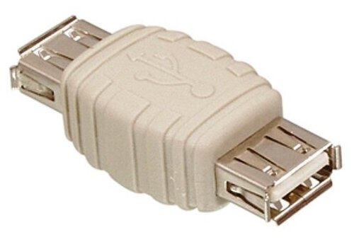 Переходник USB2.0 Af-Af Premier 6-083 соединитель серый