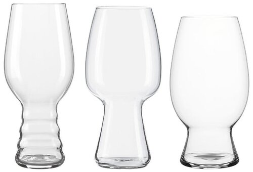 Набор бокалов Spiegelau Craft Beer Glasses Tasting Kit 4991693, 540 мл, 3 шт., бесцветный