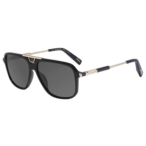Солнцезащитные очки Chopard, бесцветный, черный
