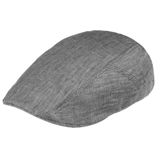 фото Кепка stetson арт. 6173501 ivy cap linen (серый), размер 57
