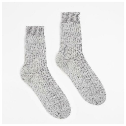 фото Носки стильная шерсть, размер 38/40, серый