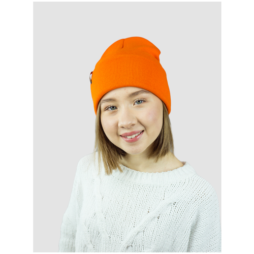 Шапка Leray, размер 54-56, оранжевый шапка лопатка leray джуниор54 56 белый