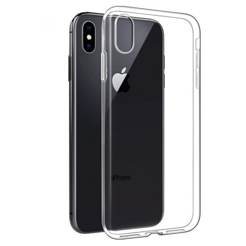 Clear Case Прозрачный TPU чехол 2мм для iPhone XS Max clear case прозрачный tpu чехол 2мм для iphone 13 pro