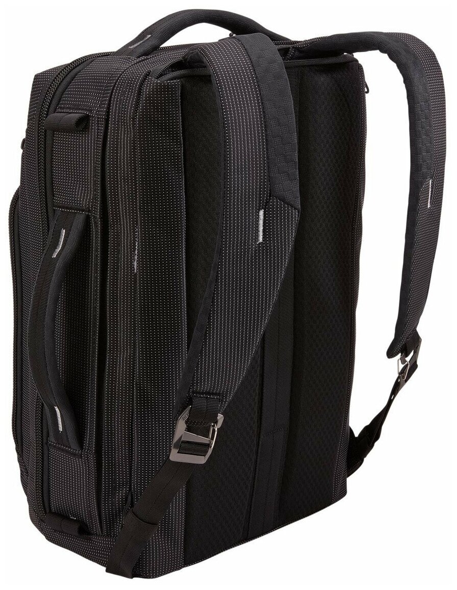 Сумка-рюкзак 15.6” Thule Crossover 2 Convertible Laptop Bag, Нейлон, Black, Черный 3203841 - фото №6