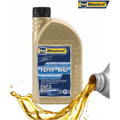 Моторное масло SWD Rheinol Synergie Racing 10W-60 (1л) Германия арт. 31158,180