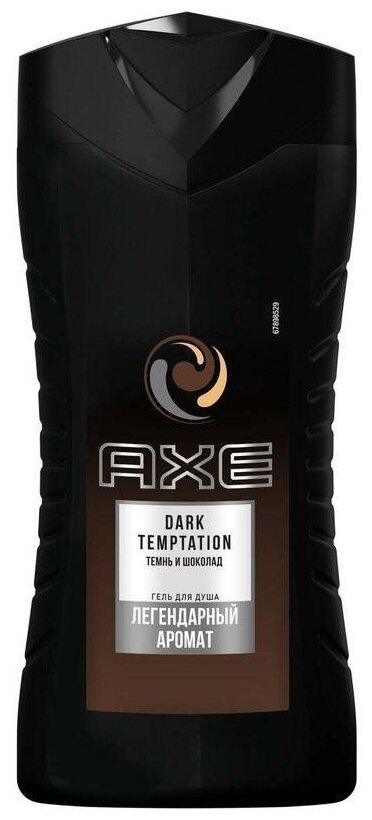 Гель для душа Axe Dark Temptation 250 мл 2 шт.