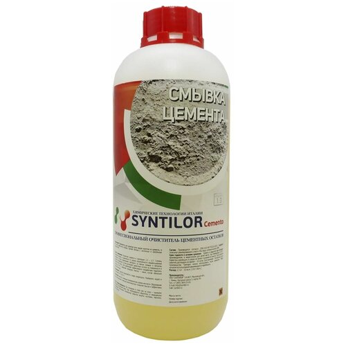 очиститель syntilor смывка лака lacquer 1 л Смывка цемента SYNTILOR Cemento 1 кг